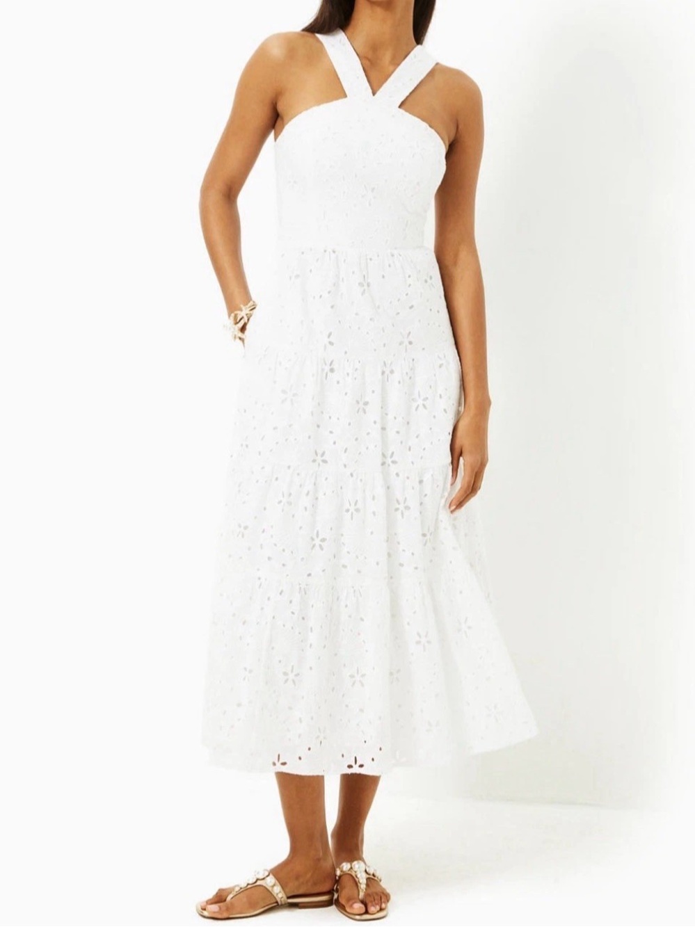 NWT Lilly Pulitzer Jenette Eyelet Dress 14